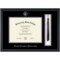 Framerly - Grand Canyon University 11"w x 8.5"h Tassel Diploma Frame - Silver Embossed Tassel & Cord Diploma Frame - Black Moulding with Black and Purple Matting